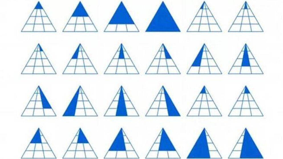 Test ¿cuántos Triángulos Ves En Esta Imagen Infobae