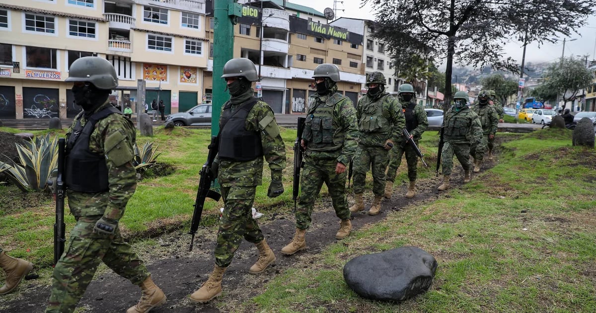 Fight against violence in Ecuador: More than 8,000 people arrested in 37 days of internal armed conflict