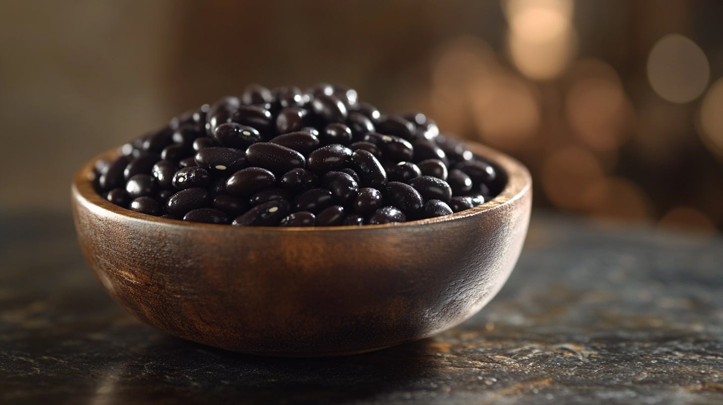 Frijoles negros frescos, listos para ser preparados en una variedad de recetas nutritivas y sabrosas. - (Imagen Ilustrativa Infobae)