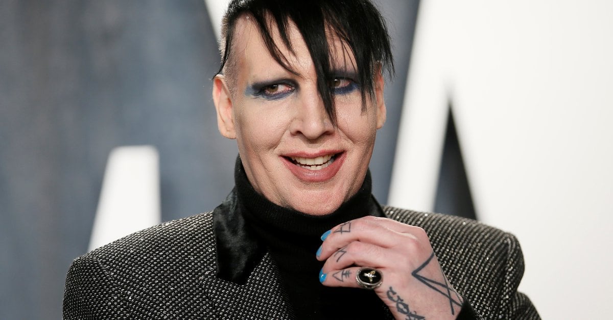 Foto di Marilyn Manson che ha scatenato i meme ed è diventata virale