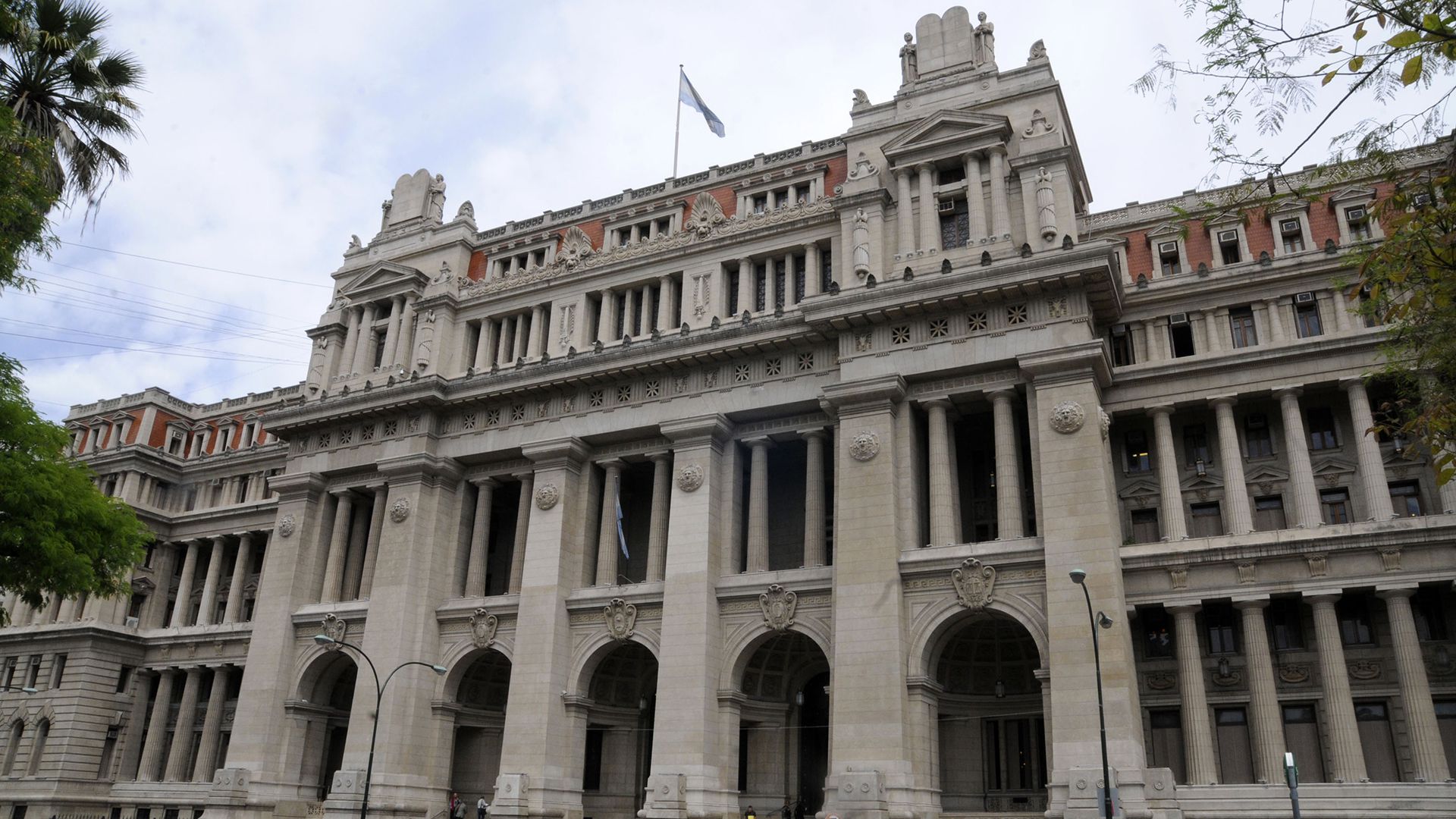 Palacio de Tribunales en la Ciudad de Buenos Aires (NA)