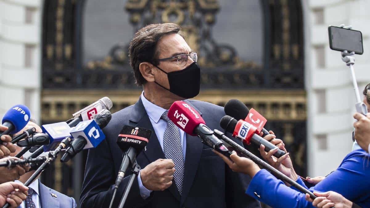 Martín Vizcarra, einer der Politiker, der unregelmäßig geimpft wurde.