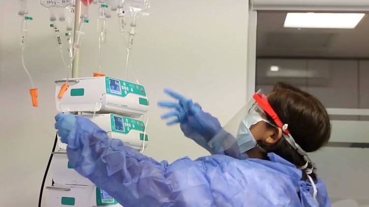 Coronavirus en Argentina: se contagiaron dos enfermeros de la terapia intensiva del Hospital Durand - Infobae