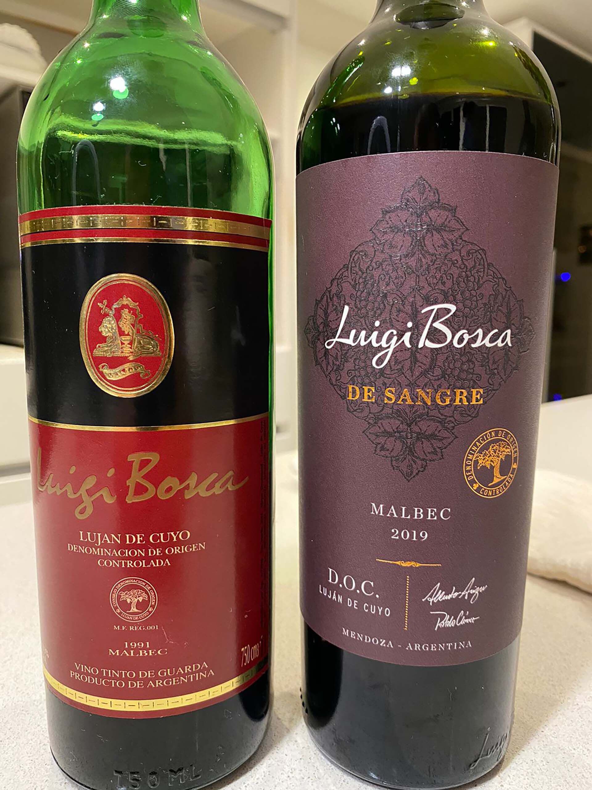 Luigi Bosca tiene entre sus Malbec a los primeros de Denominación de Origen Controlada