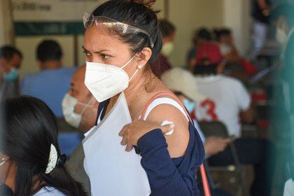 Profesores de Campeche ya fueron vacunados. (Foto: Cuartoscuro)