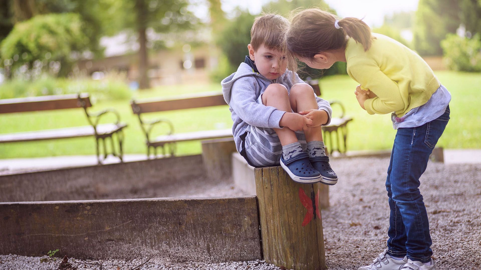 En el caso de algunos niños, la ansiedad por separación es un signo de un trastorno más grave conocido como trastorno de ansiedad por separación, que ya puede comenzar en la edad preescolar (Getty)