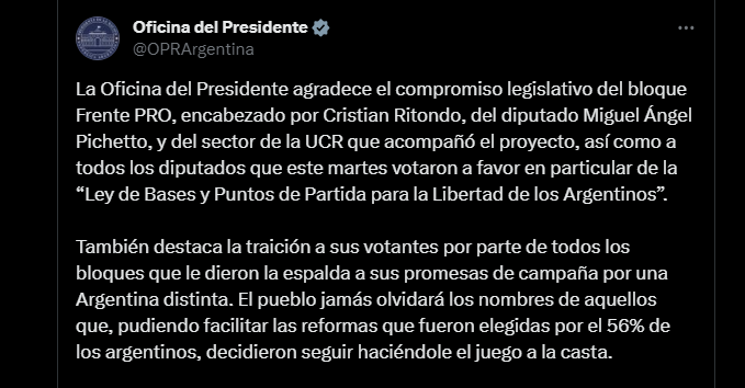 Diputados - Oficina del Presidente