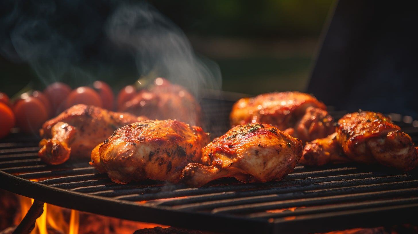 Imagen apetitosa de pollo asado a la parrilla, un manjar que fusiona la excelencia gourmet con la promoción de un estilo de vida saludable. (Imagen ilustrativa Infobae)