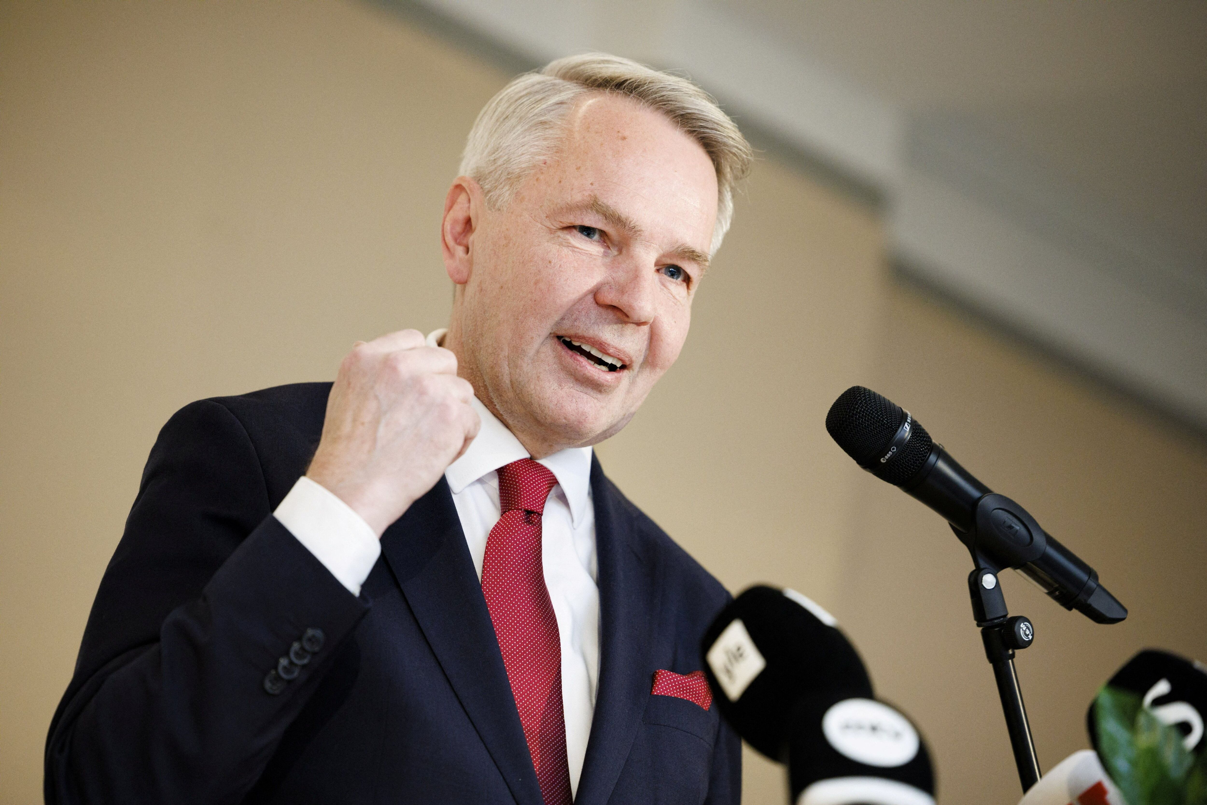 El Ministro de Asuntos Exteriores finlandés, Pekka Haavisto. Lehtikuva/Seppo Samuli vía REUTERS