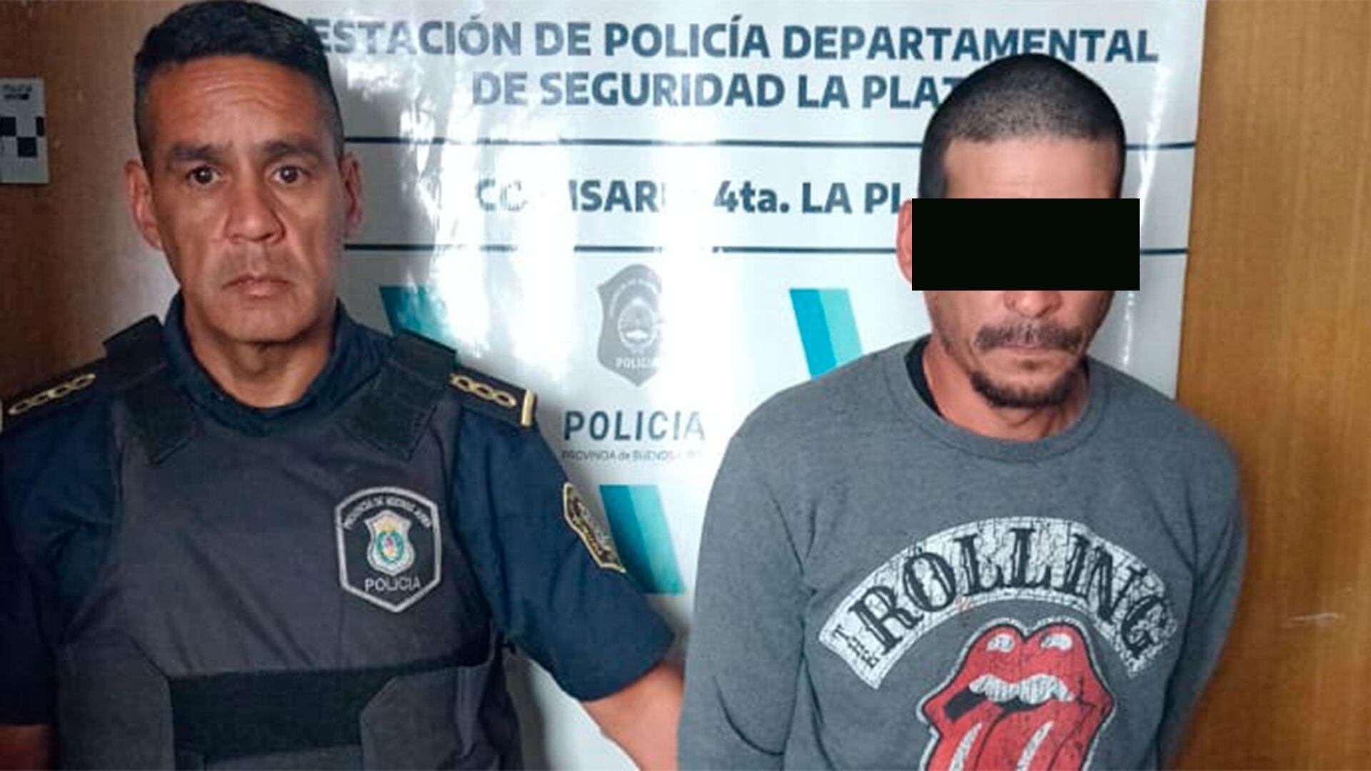 VIUDA NEGRA LA PLATA POLICIA BONAERENSE