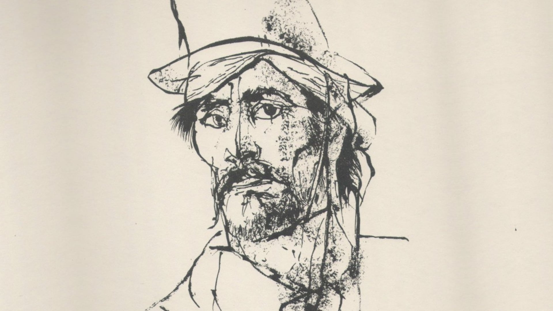El gaucho Martín Fierro, dibujado por Juan Carlos Castagnino