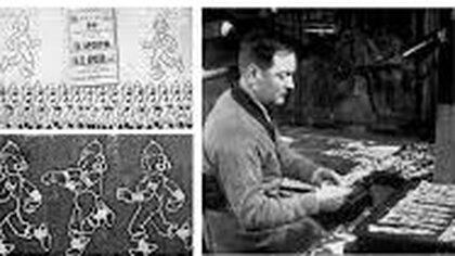 Quirino Cristiani, el inventor de los dibujos animados. Orgulloso de haberle ganado a Walt Disney.