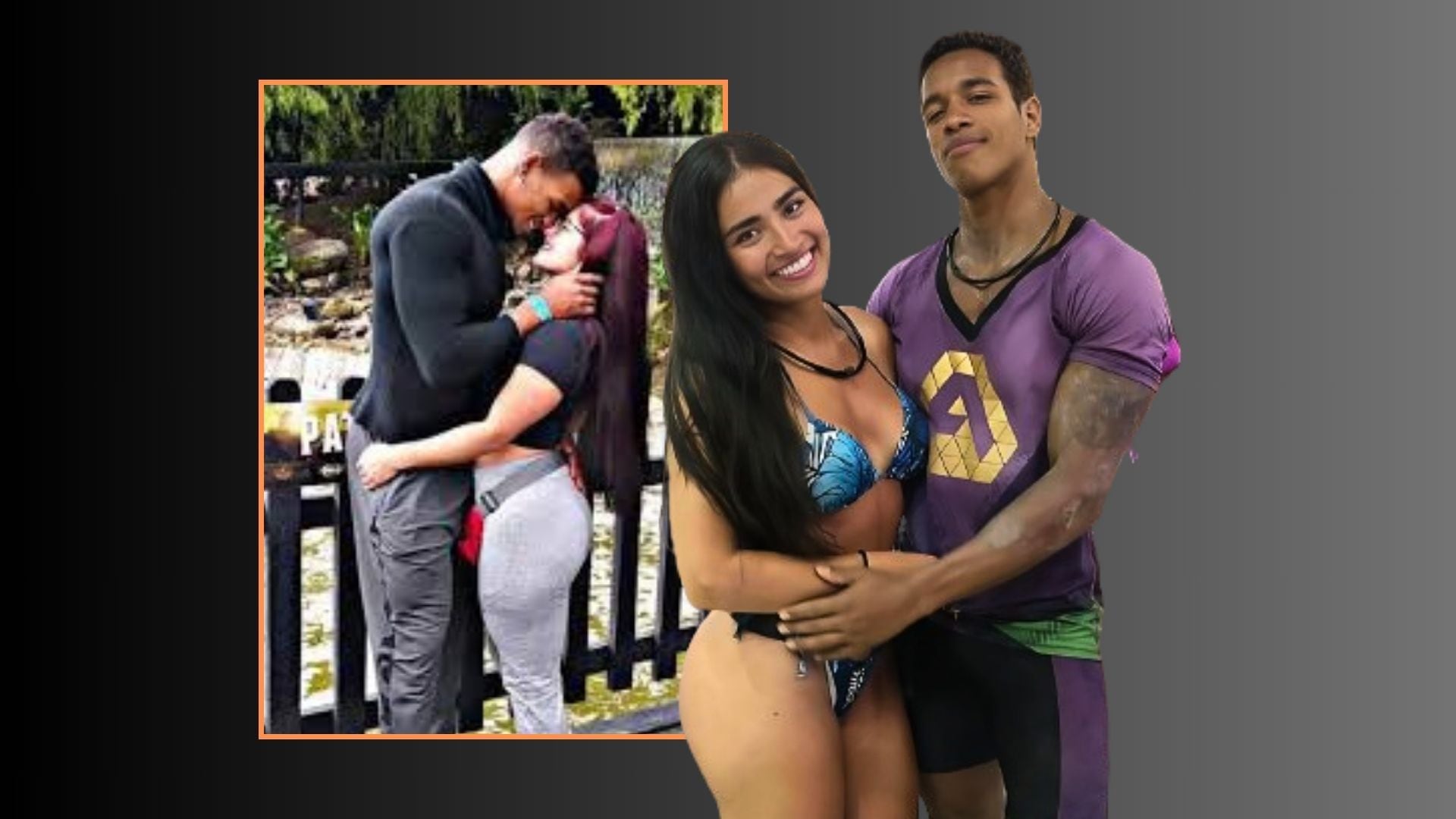 Derly Hurtado era la novia de Kevyn Rúa fuera del 'Desafío XX' antes de que le fuera infiel con Natalia Rincón - crédito @desafiocaracol/Instagram