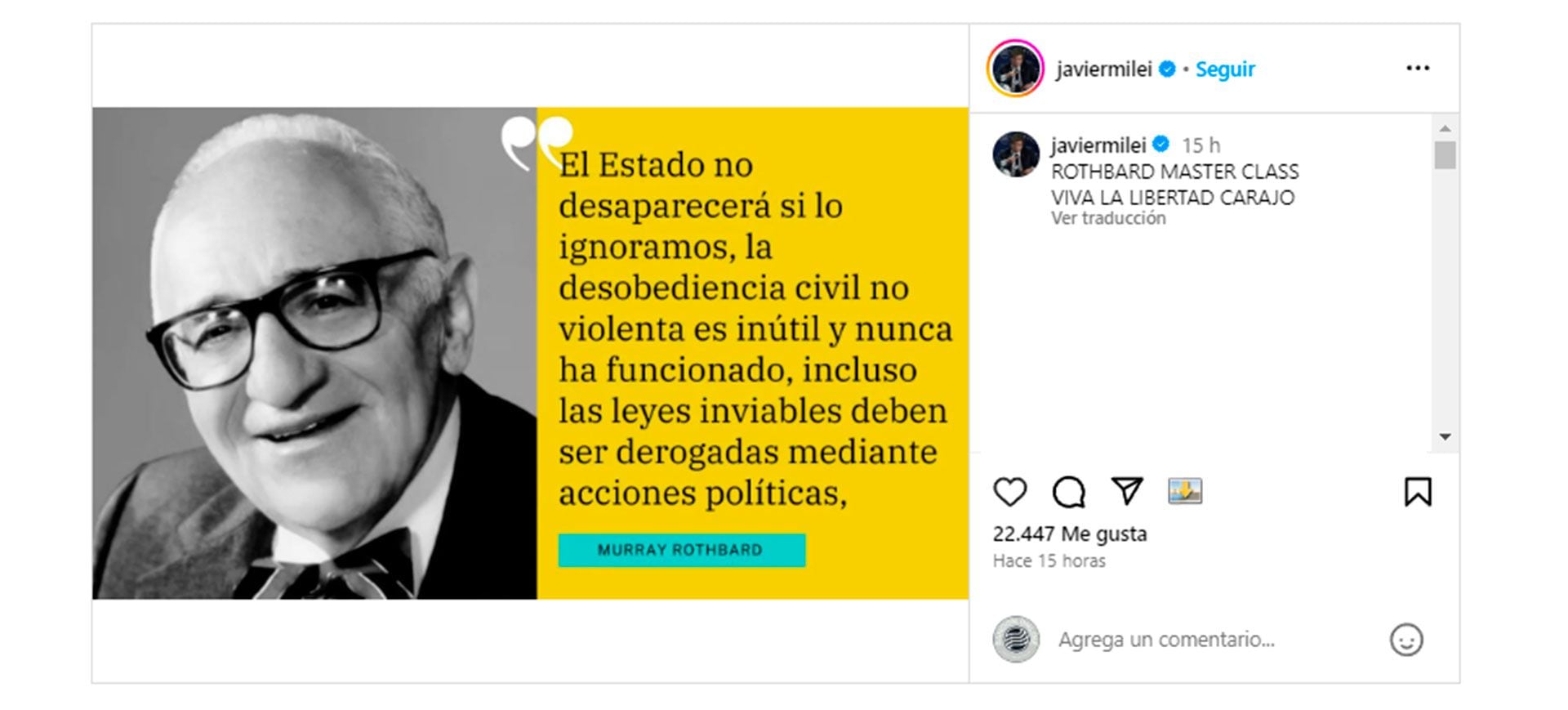 El mensaje que publicó Javier Milei para defender las primeras medidas de  su gestión - Infobae