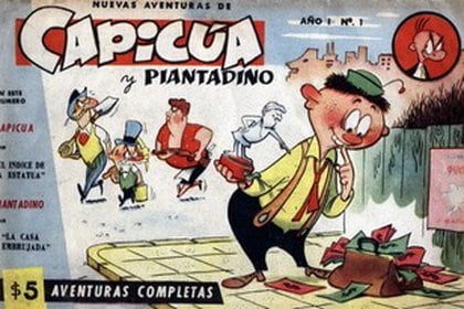 Capicúa: un personaje de historieta que tuvo mucho éxito y fue creado por el dibujante argentino Adolfo Mazzone