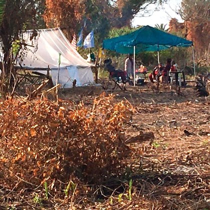 La última vez tomó 100 hectáreas de la finca perteneciente a Robustiano Manero SA