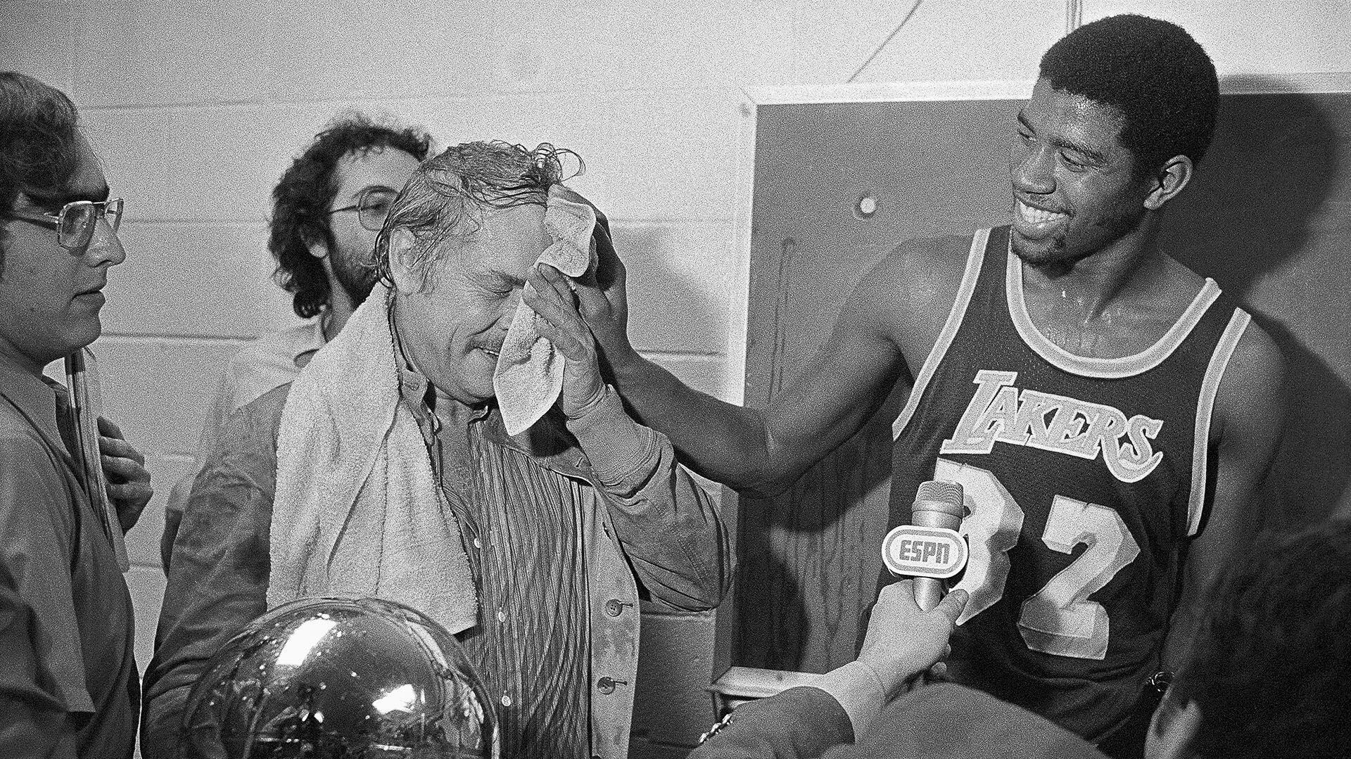 Winning Time: The birth of the Lakers' Showtime dynasty was Magic - Los  Angeles Times