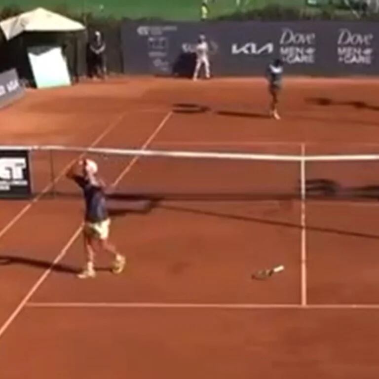 Escándalo en Santiago: Jugador expulsado del Challenger