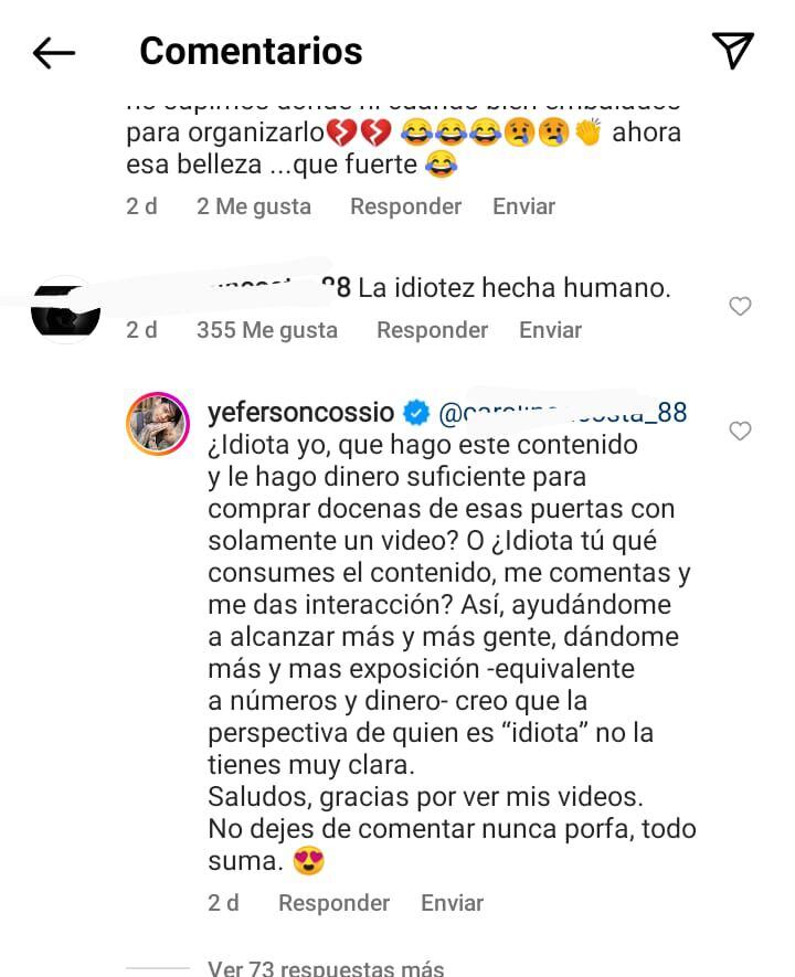 “creo Que La Perspectiva De Quién Es Idiota No La Tienes Muy Clara