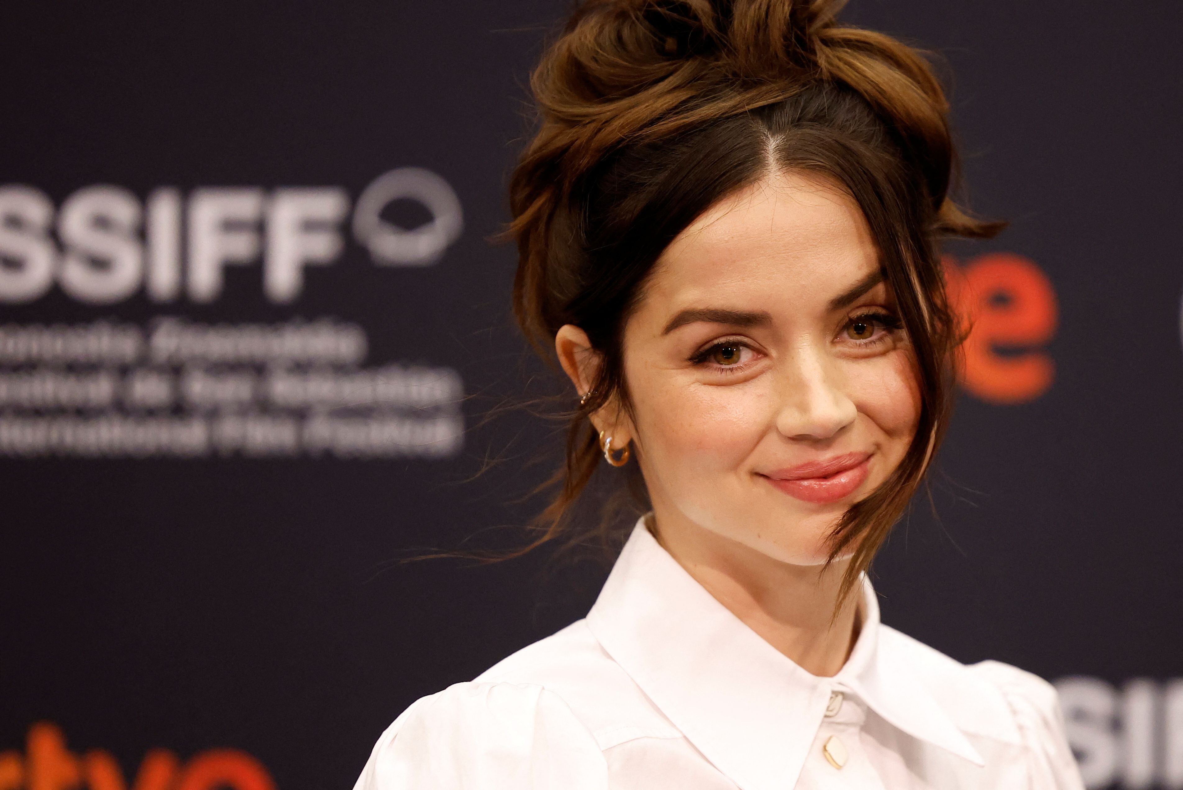 Ana de Armas asistió a una conferencia de prensa sobre la película biográfica de Marilyn Monroe "Blonde" durante el 70° Festival de Cine de San Sebastián, en San Sebastián, España. (Foto: REUTERS/Vincent West)