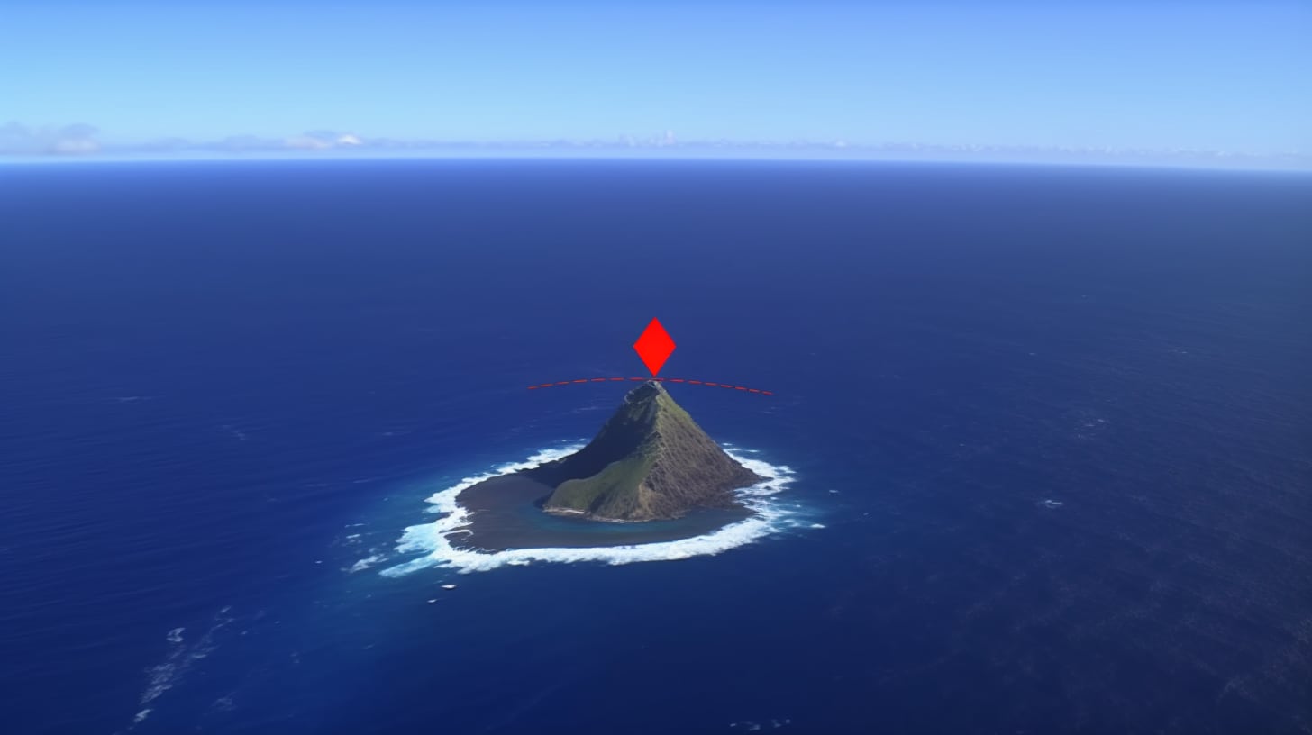 Las líneas de costa más próximas al polo oceánico de inaccesibilidad son 3 pequeños islotes deshabitados, situados a en forma equidistante a 1.600 kilómetros (Imagen Ilustrativa Infobae)