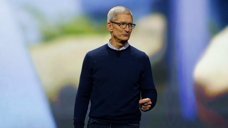 Tim Cook, CEO de Apple (Reuters/ Stephen Lam)