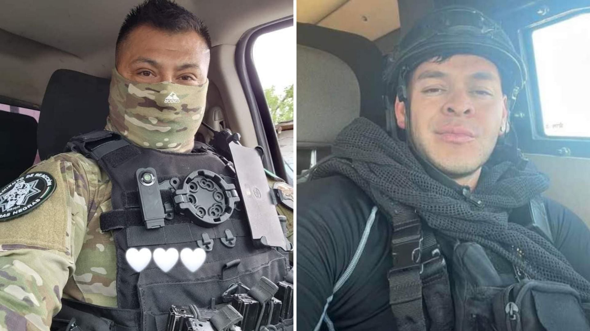 Hugo Moreno Pérez, alias "El Centauro" y Giovani Hastel Coronado, los agentes asesinados
(Foto: Facebook)