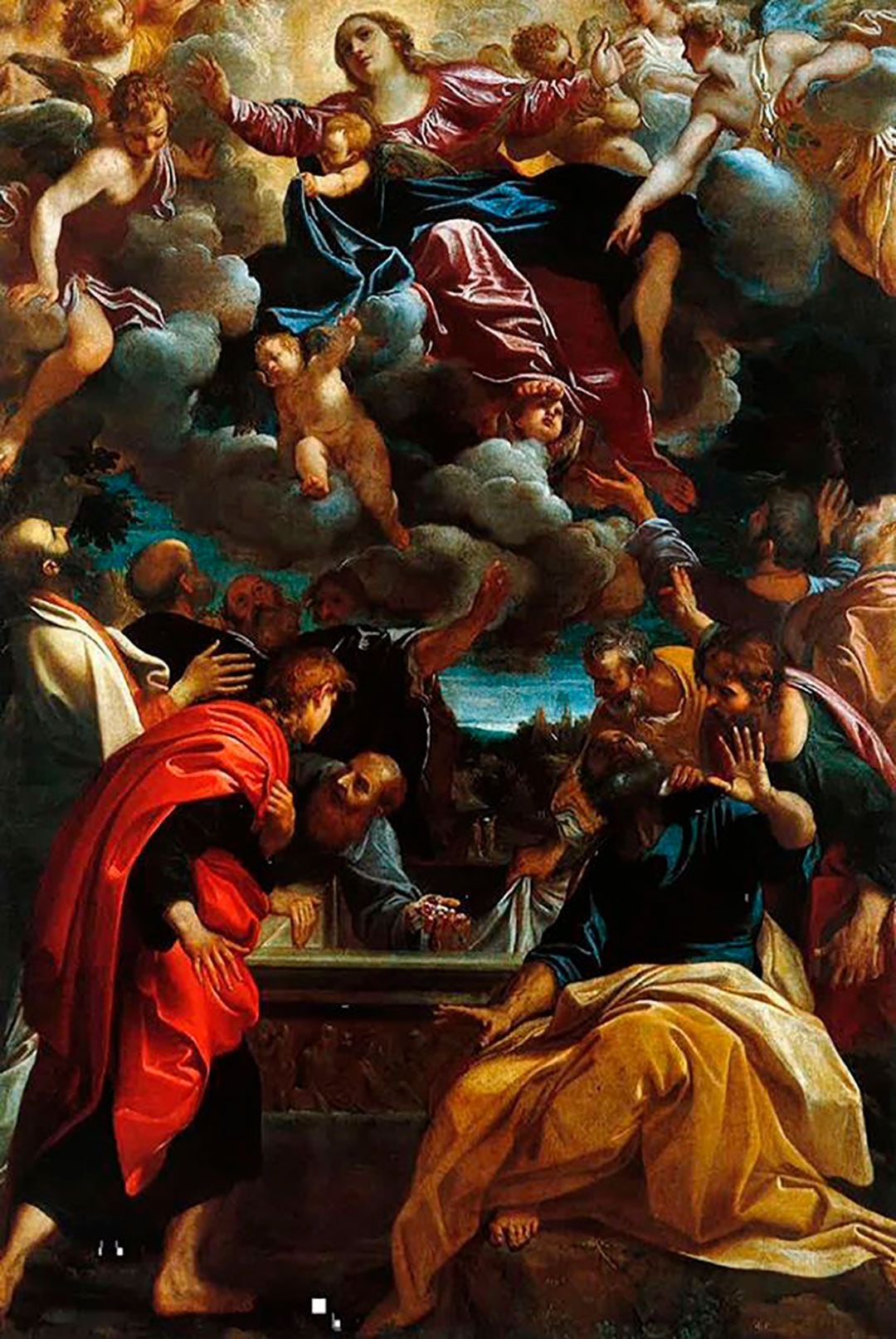 La Asunción, cuadro del pintor barroco Anibale Carracci