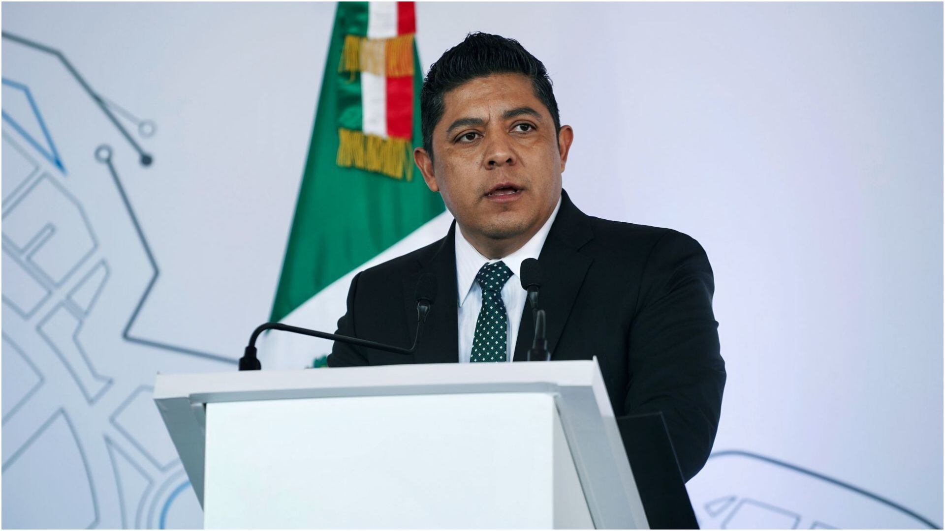 Ricardo Gallardo, gobernador de San Luis Potosí, informó que la FGE ya solicitó a la Interpol una ficha roja para localizar a Fernando Medina. (Cuartoscuro)