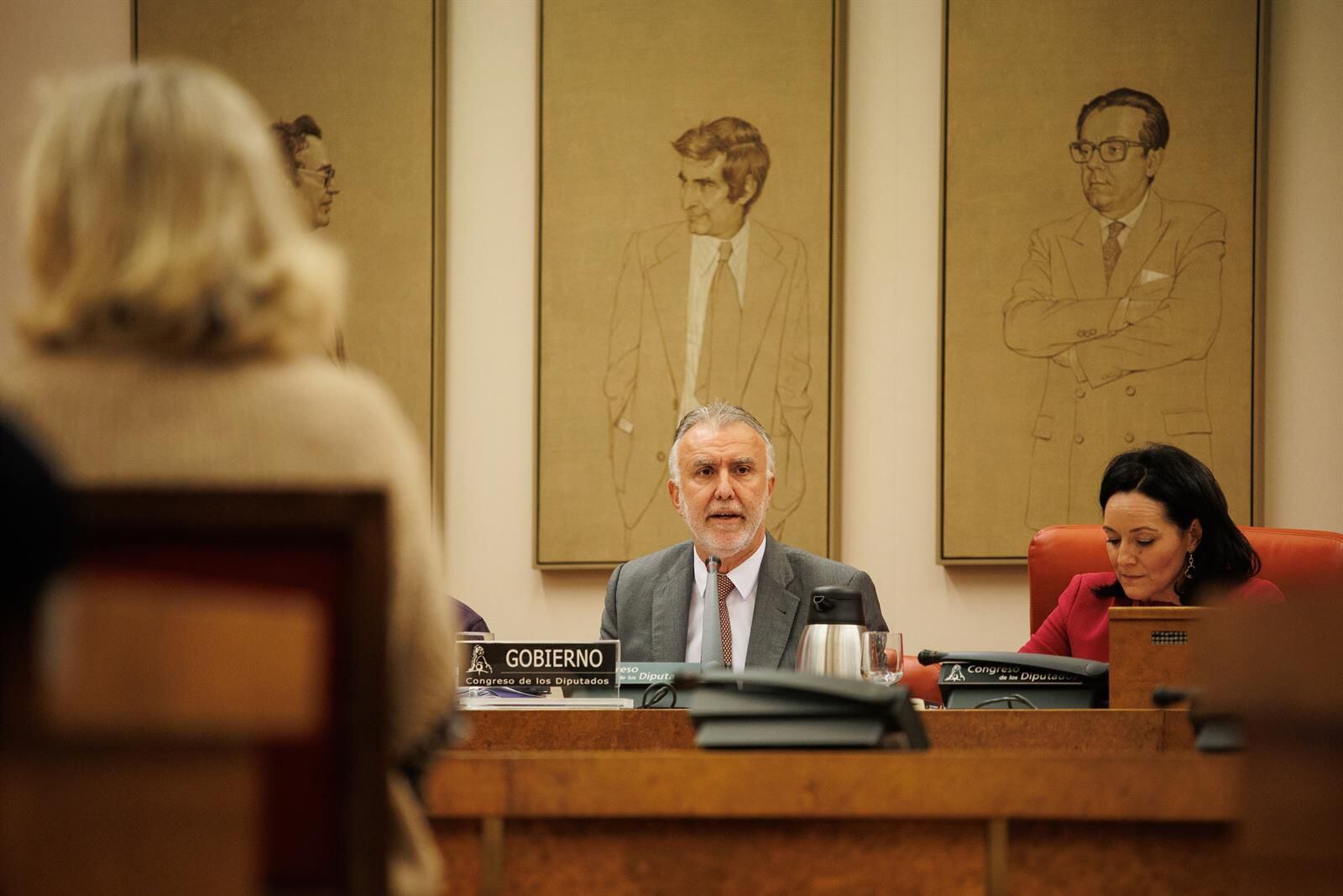 29/01/2024 El ministro de Política Territorial y Memoria Democrática, Ángel Víctor Torres, comparece durante la Comisión de Política Territorial, en el Congreso de los Diputados, a 29 de enero de 2024, en Madrid (España). Durante la Comisión, el ministro ha informado sobre las líneas generales de la política de su departamento. POLITICA Alejandro Martínez Vélez - Europa Press 