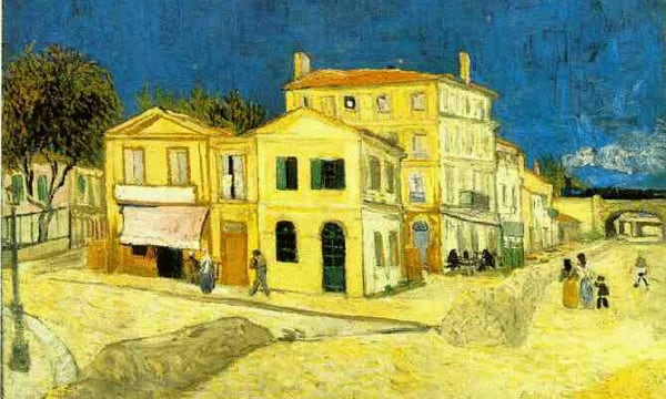 La casa amarilla - Vincent Van Gogh 