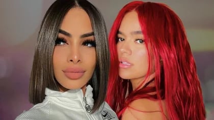 Karol G se puso un traje similar al de Yailin: “¿A quién le queda mejor?” -  Infobae