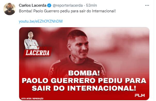 Paolo Guerrero Regresar A Alianza Lima La Frase Del Fondo