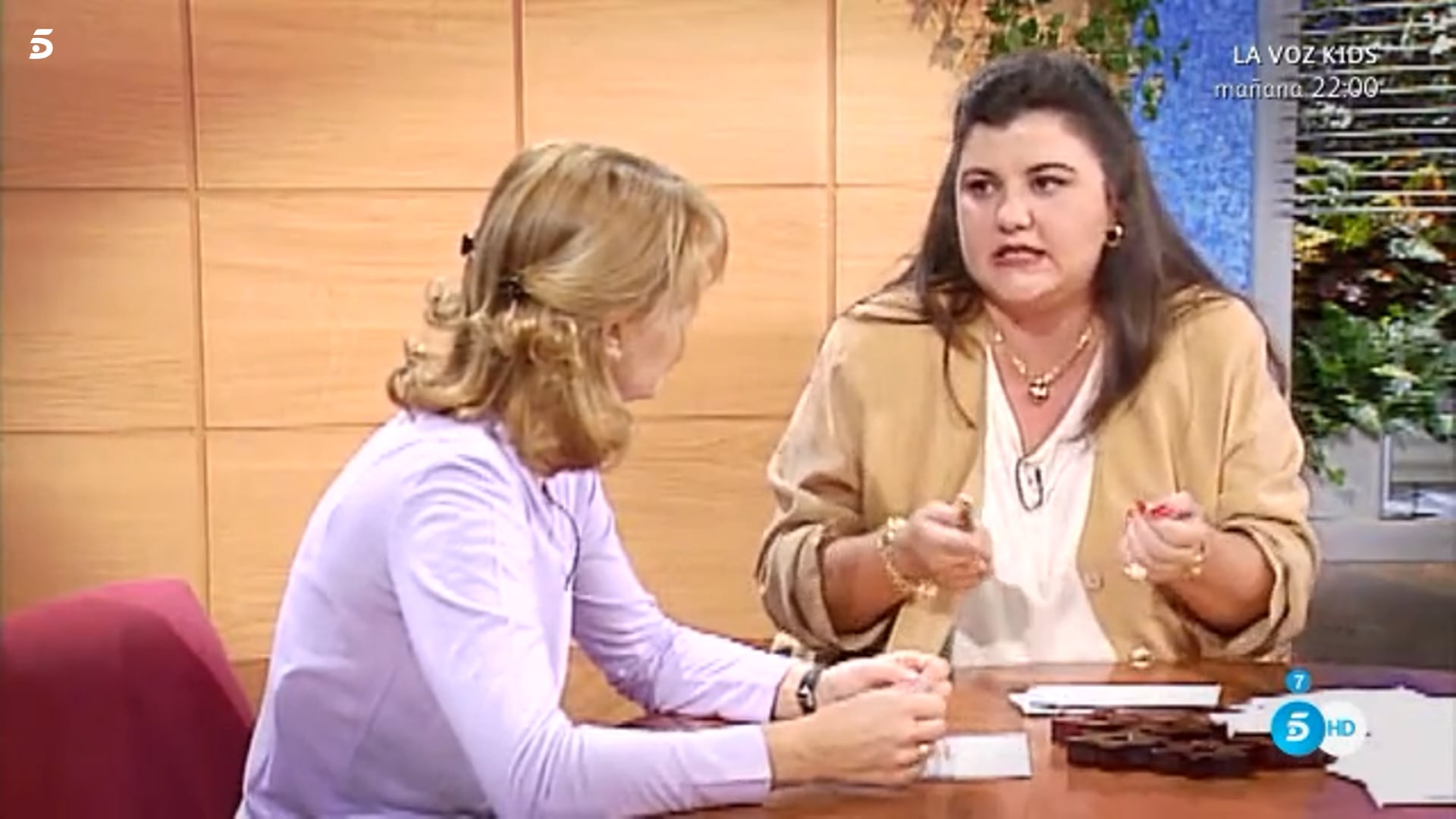 Cristina Blanco en Telecinco (Mediaset)