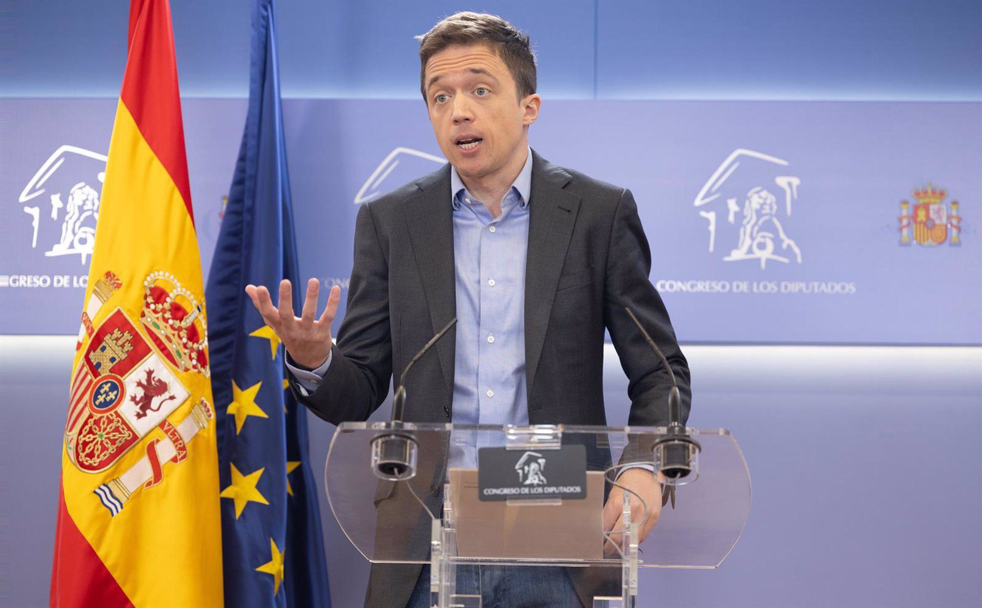 El portavoz de Sumar en el Congreso, Iñigo Errejón (Eduardo Parra/Europa Press)
