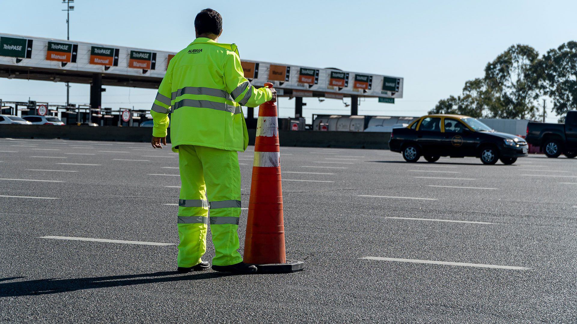 Aubasa Autopista Buenos Aires La Plata peaje