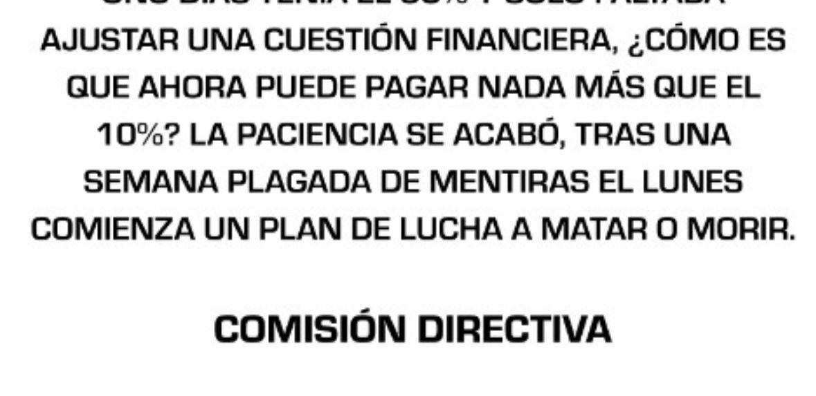 El mensaje del STM de Mar del Plata al intendente