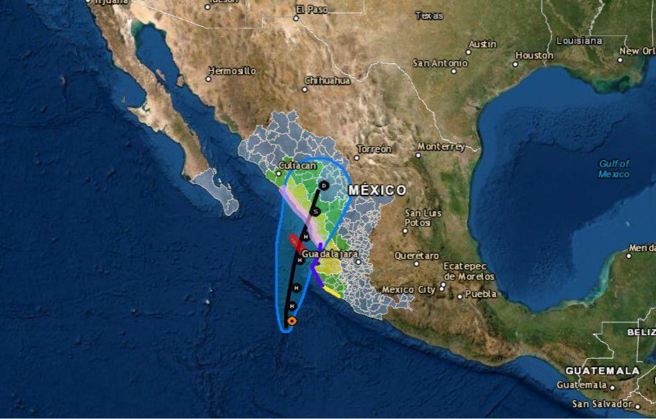 Sistema de Alerta Temprana para Ciclones Tropicales (SIAT-CT). Foto: Gobierno de México