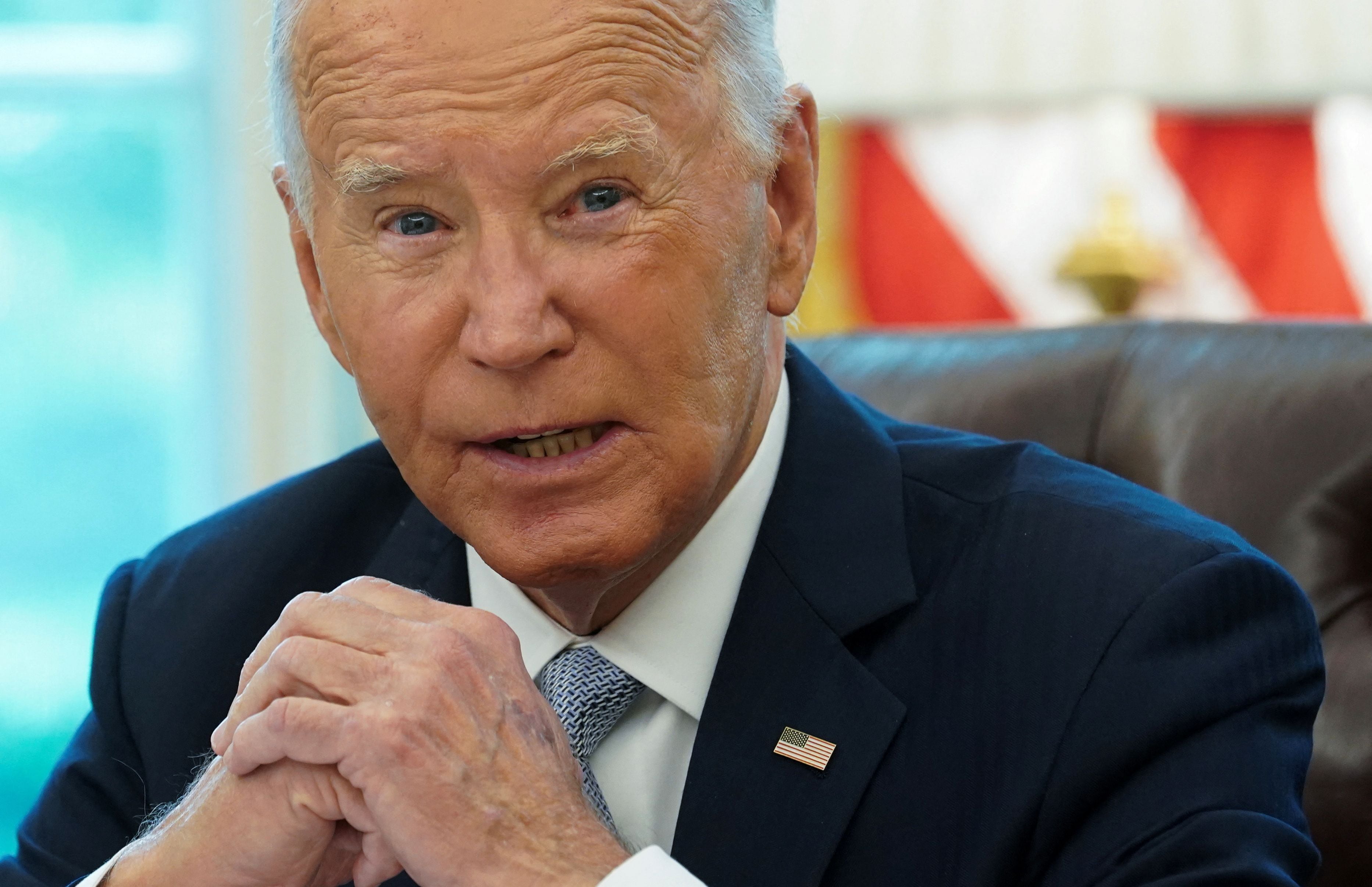 El presidente de Estados Unidos, Joe Biden (REUTERS/Kevin Lamarque)