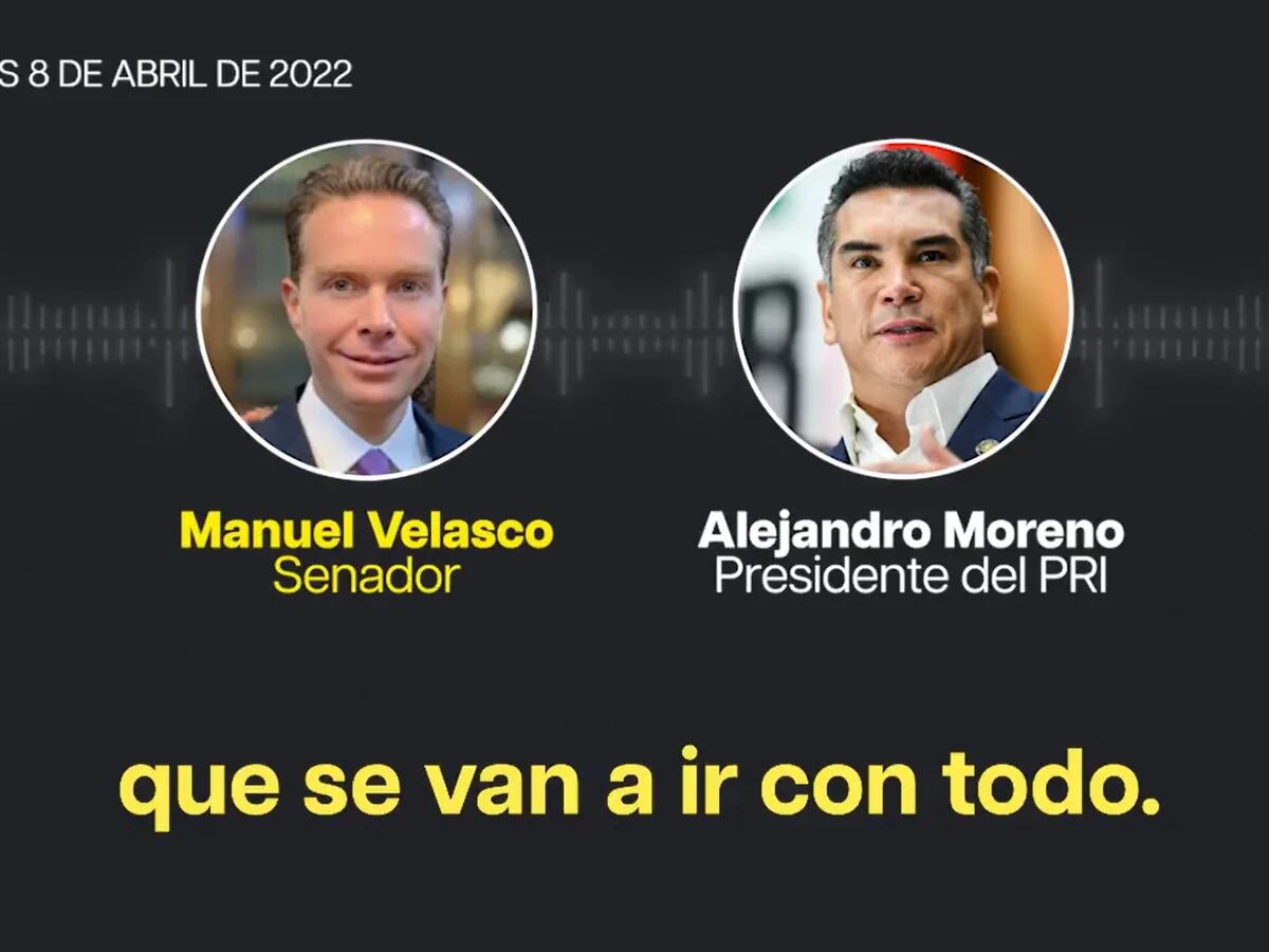 Alito Moreno destapó llamada con Manuel Velasco con supuesta amenaza de  AMLO: “Se van a ir con todo” - Infobae
