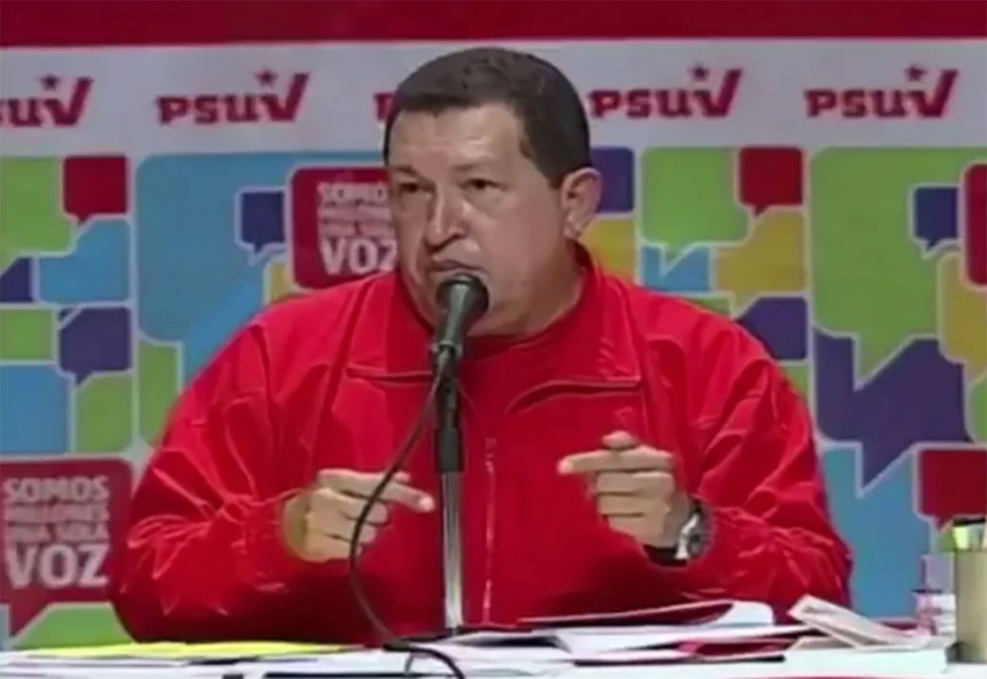 Chavez anunció la expropiación del frigorífico durante su programa “Aló Presidente” en 2007 