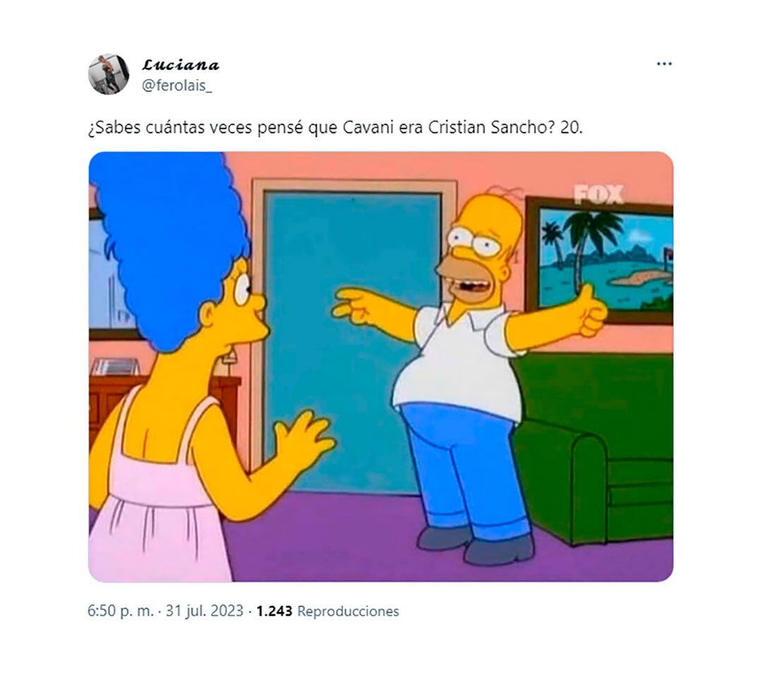memes de Edinson Cavani como nuevo jugador de Boca y la comparación con Cristian Sancho