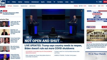 Hasta Fox News concedió: “A pesar de la ferocidad de los intercambios, la mayoría de los golpes directos a la mandíbula se dieron respetuosamente, al menos en comparación con el primer debate”. 