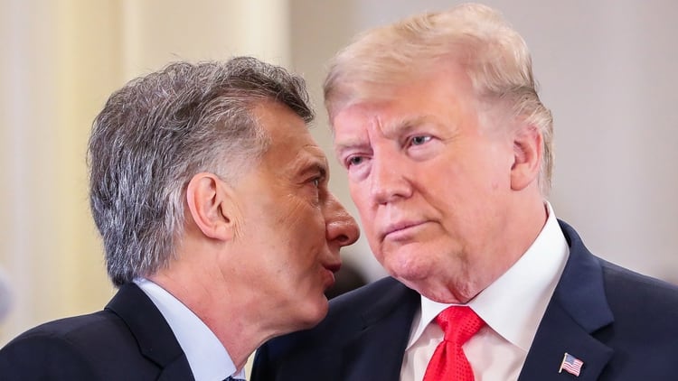 Macri y Trump en la cumbre del G20 que se realizó en Buenos Aires en noviembre y diciembre de 2018