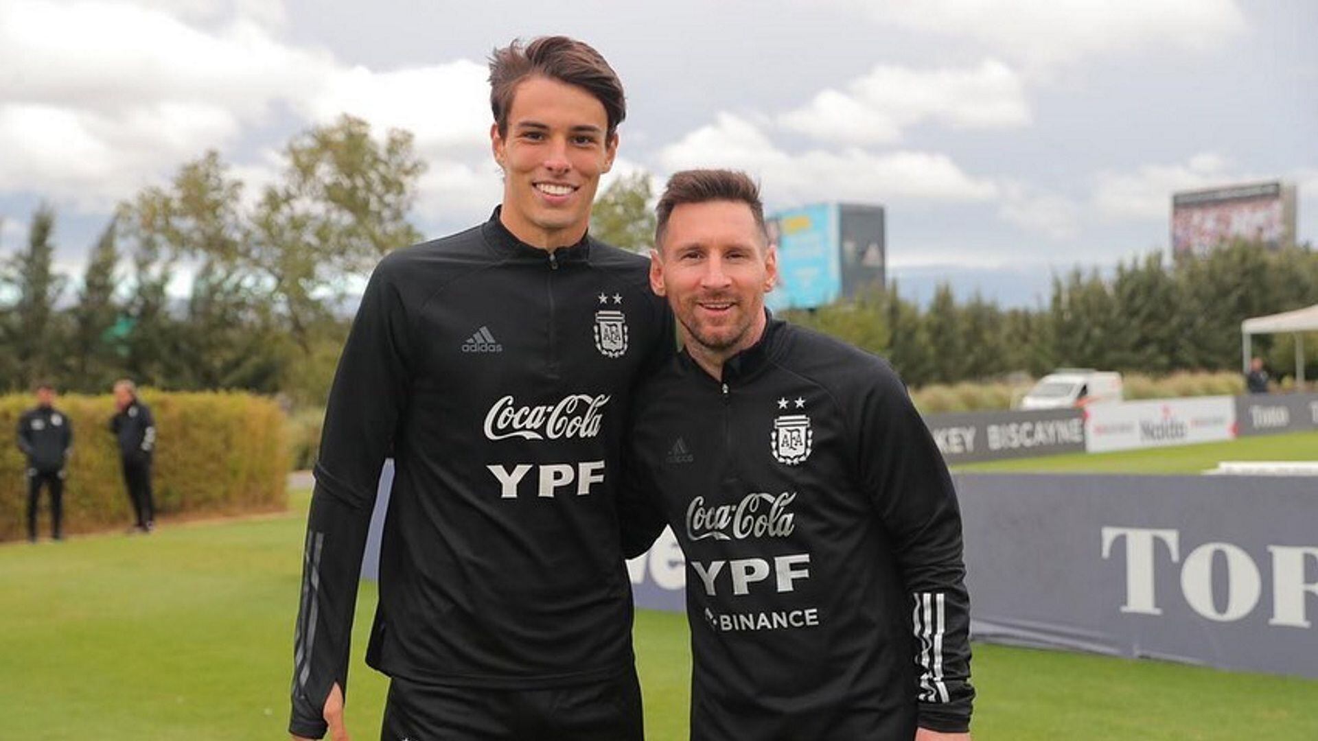 Federico Redondo y Lionel Messi seleccion argentina