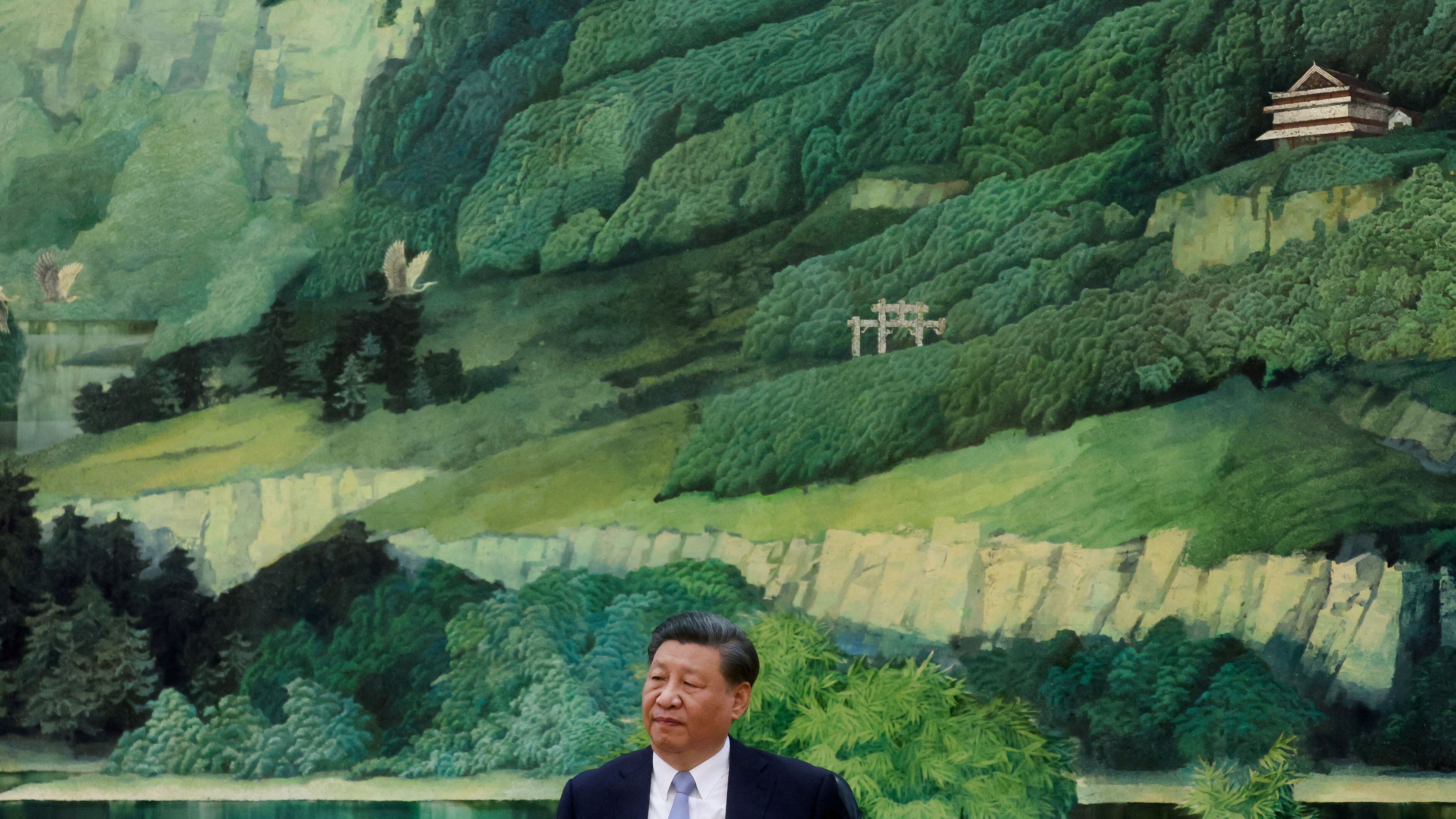 El jefe de estado chino, Xi Jinping en el Gran Salón del Pueblo de Beijing, China, en junio pasado (Reuters)