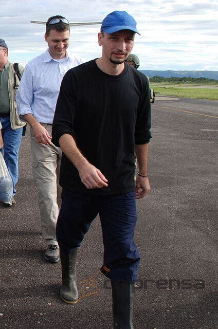 Marc D Gonsalves, norteamericano secuestrado por las Farc rescatado en la Operación Jaque Foto: Colprensa