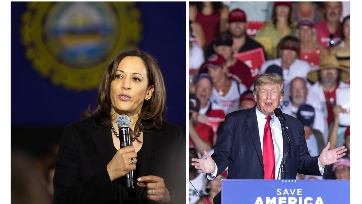 Así van las campañas de Kamala Harris y Donald Trump en la carrera presidencial de los Estados Unidos