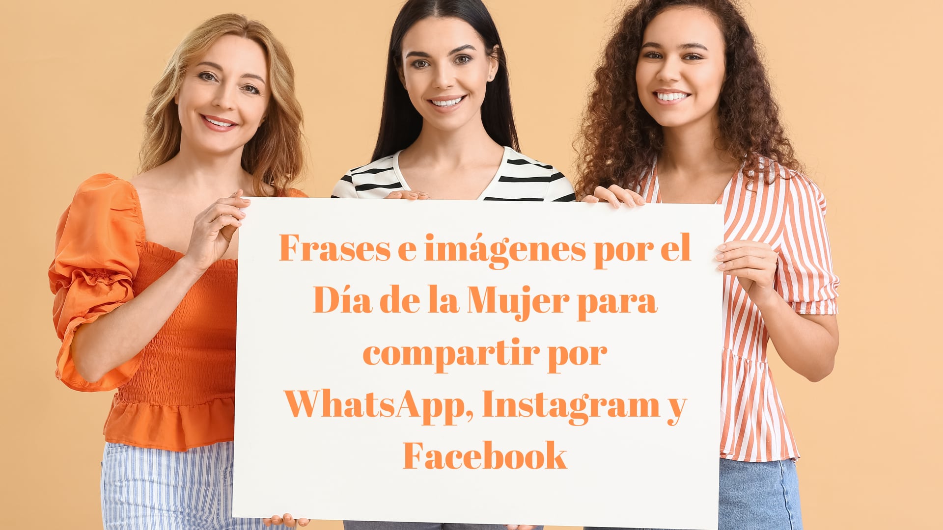 Día de la Mujer: Frases e imágenes para compartir por WhatsApp, Instagram y  Facebook este 8 de marzo - Infobae