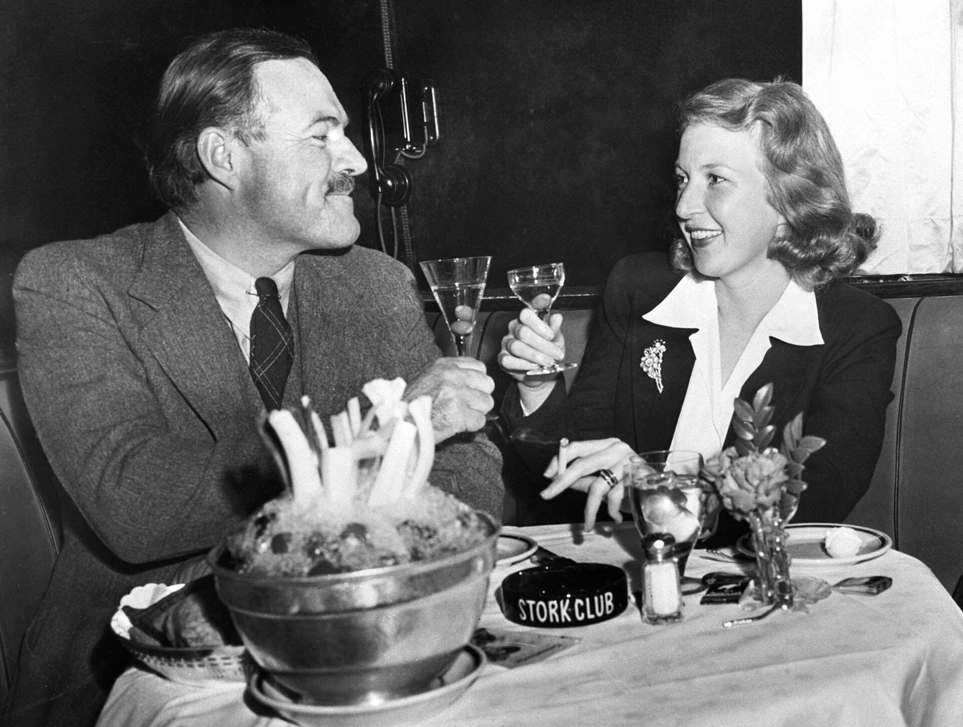 Ernest Hemingway y Martha Gellhorn